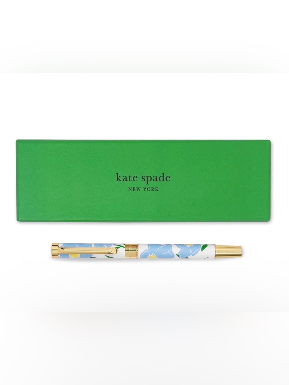Kate Spade “Sunshine Floral” Ballpoint Pen with Reusable Gift Box